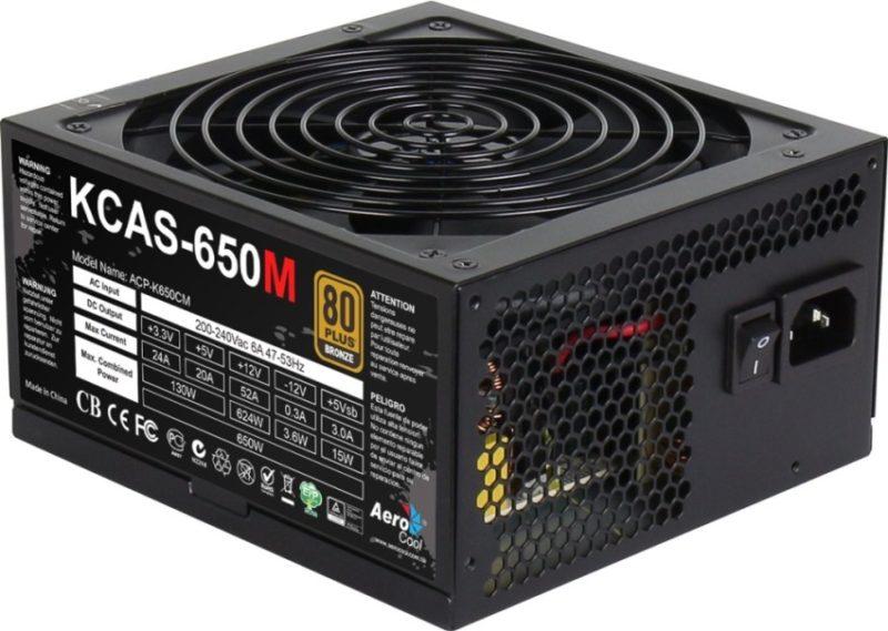 AeroCool KCAS-650M 1 Blok Pitanija AeroCool KCAS 650M