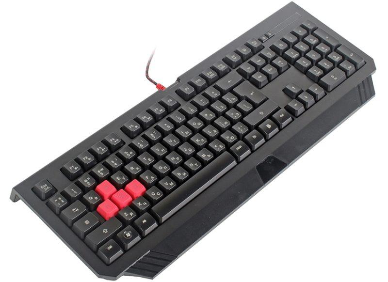 1 Igrovye Klaviatury A4Tech Bloody B120 Black USB