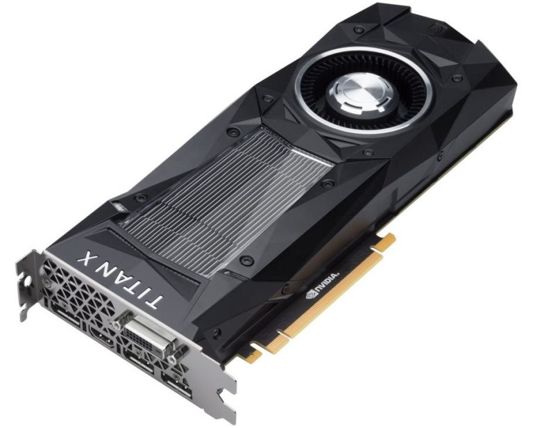 1 Videokarty Titan X