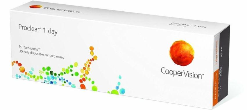 Линзы для ежедневного использования CooperVision Proclear 1 Day 2 Linzy Dla Glaz CooperVision Proclear 1 Day