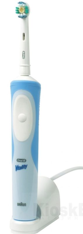 2 Shetki Zubnye Elektricheskie Oral B Vitality 3D White Luxe