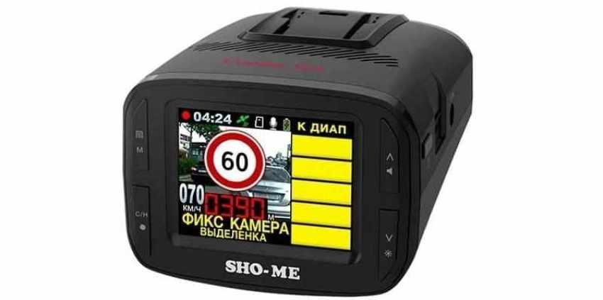 2 Videoregistrator S Radar Detektorom SHO ME Combo N3 ICatch