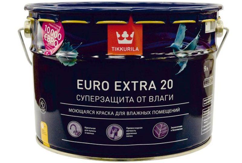 3 Kraska Dla Dereva Tikkurila Euro Extra 20