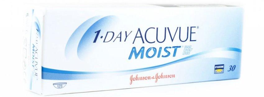 Хорошие ежедневные линзы Acuvue 1-Day Moist 3 Linzy Dla Glaz Acuvue 1 Day Moist