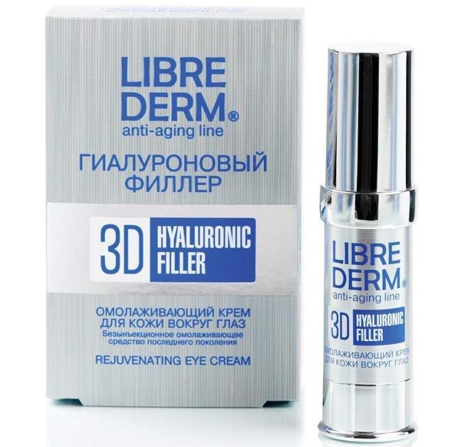 3 Luchshij Krem Ot Morshin Librederm 3D Hyaluronic Filler Rejuvenating Eye Cream