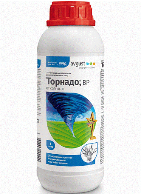 Гебрицид Avgust Торнадо 3 Sredstva Ot Sornakov Tornado