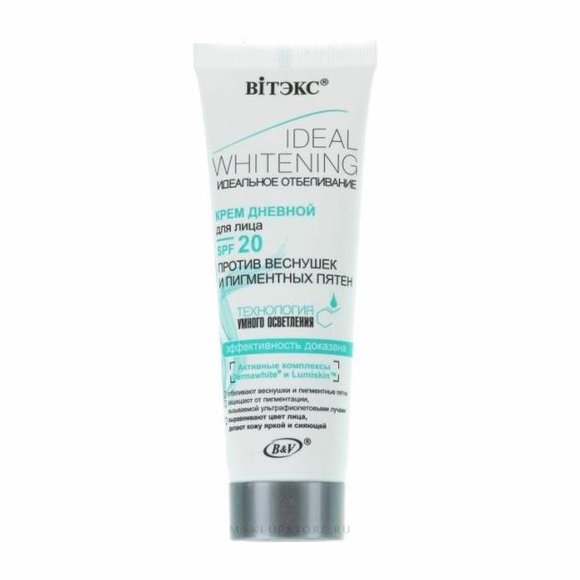 3 Syvorotka Dla Lica Viteks IDEAL WHITENING