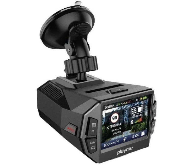 3 Videoregistrator S Radar Detektorom PLAYME P600SG