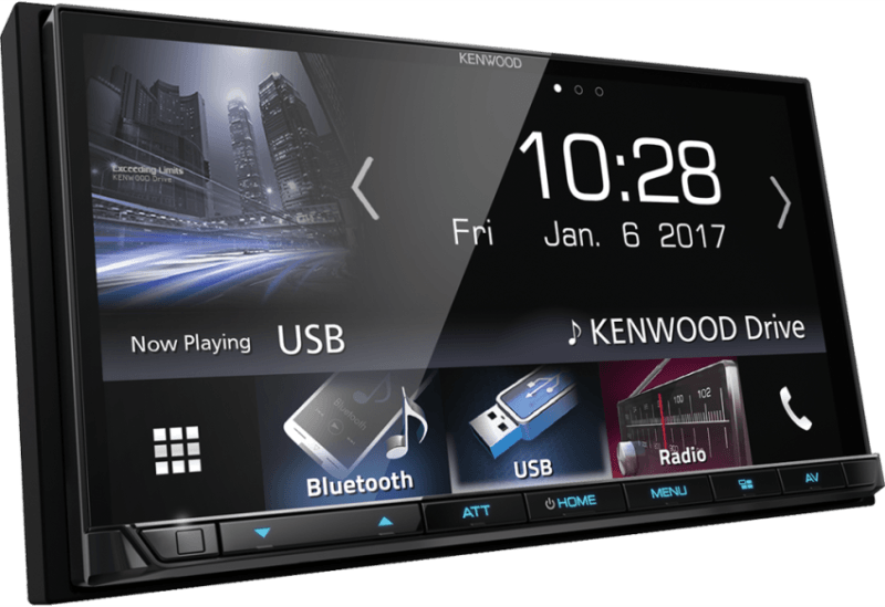 4 2 Din Magnitola KENWOOD DMX7017BTS