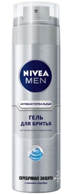9 Gel Dla Britja Nivea Serebranaja Zashita