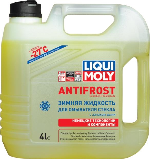 Эффективная незамерзайка Liqui Moly Antifrost Scheiben-Frostschutz (-27 C) Liqui Moly Antifrost Scheiben Frostschutz 27 C