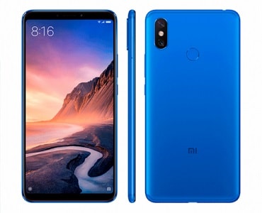 Xiaomi Mi Max 3 Blue Min