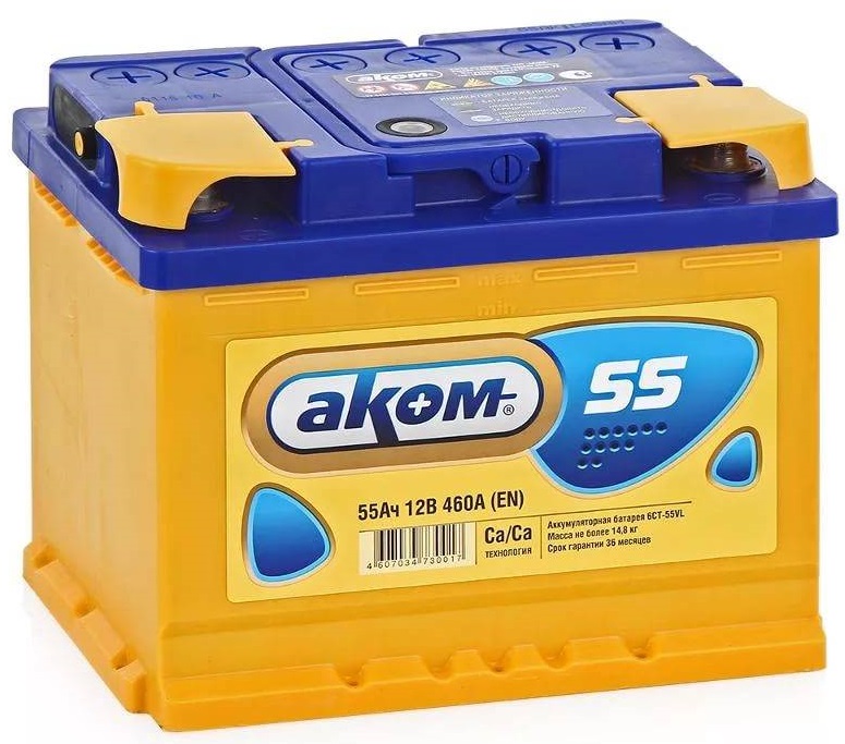 Akkumulator Avtomobilnyj Akom Standart