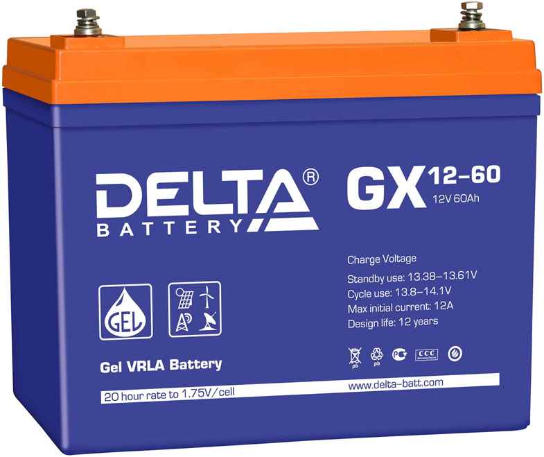 Akkumulator Avtomobilnyj Delta Gx 12 60
