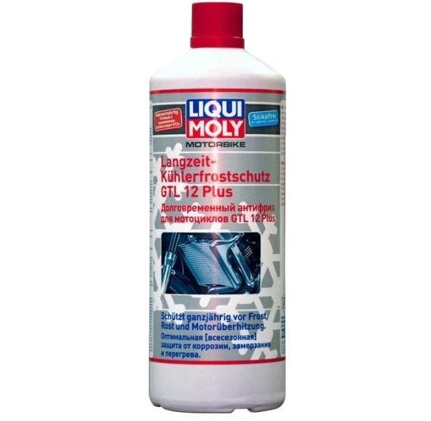 Antifrizy Liqui Moly Motorbike Langzeit Kuhlerfrostschutz Gtl 12 Plus 1l
