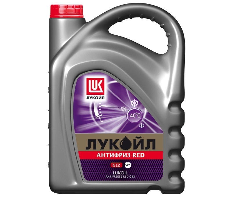 Antifrizy Lukoil Antifreeze G12 Red 5l