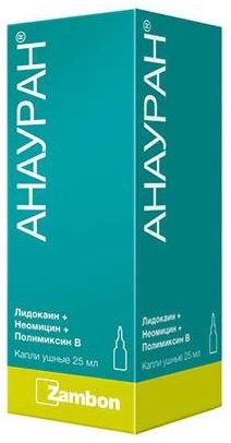 ушные капли
