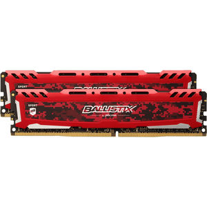 Crucial Ballistix 16gb  8gbx2  3000mhz Cl15  Bl2k8g30c15u4r .4Fg2a