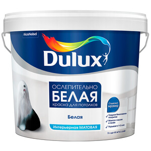 Dulux Oslepitelno Belaya Mojushhayasya Matovaya.q0N3U