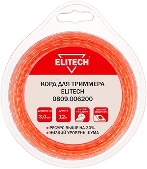 Elitech 0809 006200 3 Mm 12 M.Zvu18