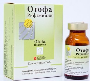 ушные капли