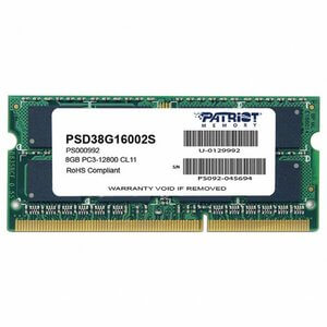 Patriot Memory Sl 8gb Ddr3 1600mhz Sodimm.MHgPS 