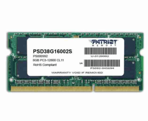 Patriot Memory Sl 8gb Ddr3l 1600mhz Sodimm.dhCb8 